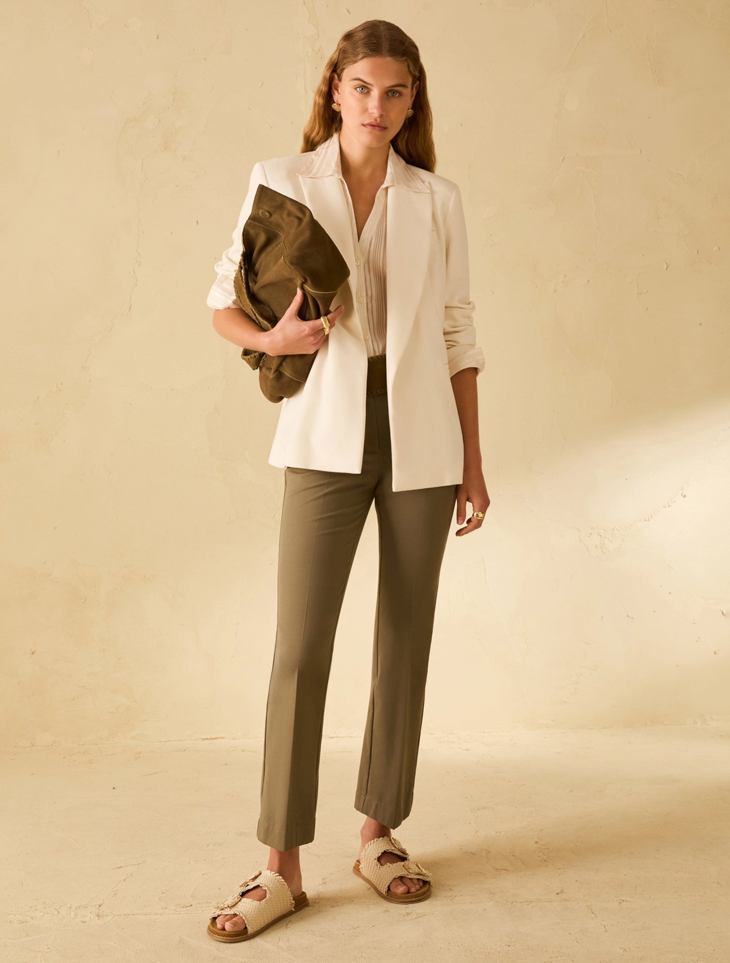 Flare Twill Pant