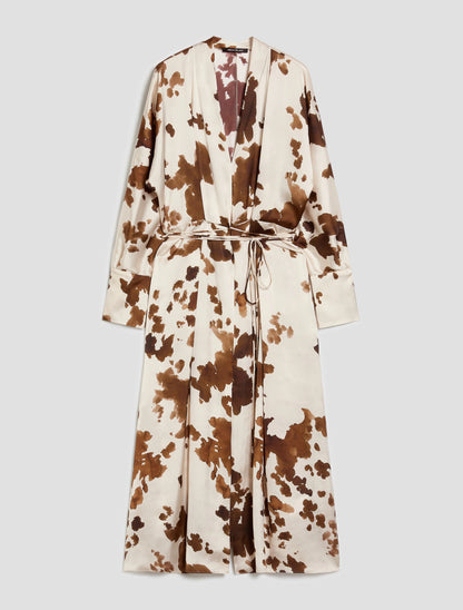 Boario Cow Print Dress