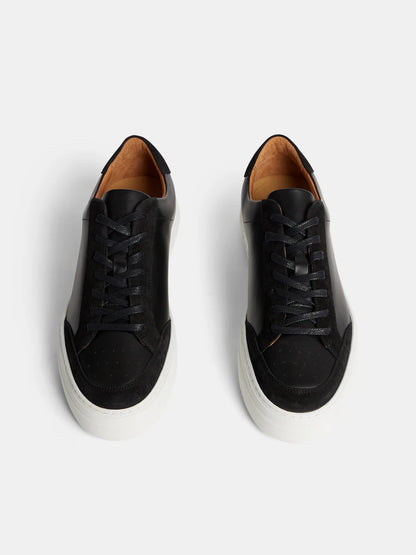Art Leather Sneaker Black