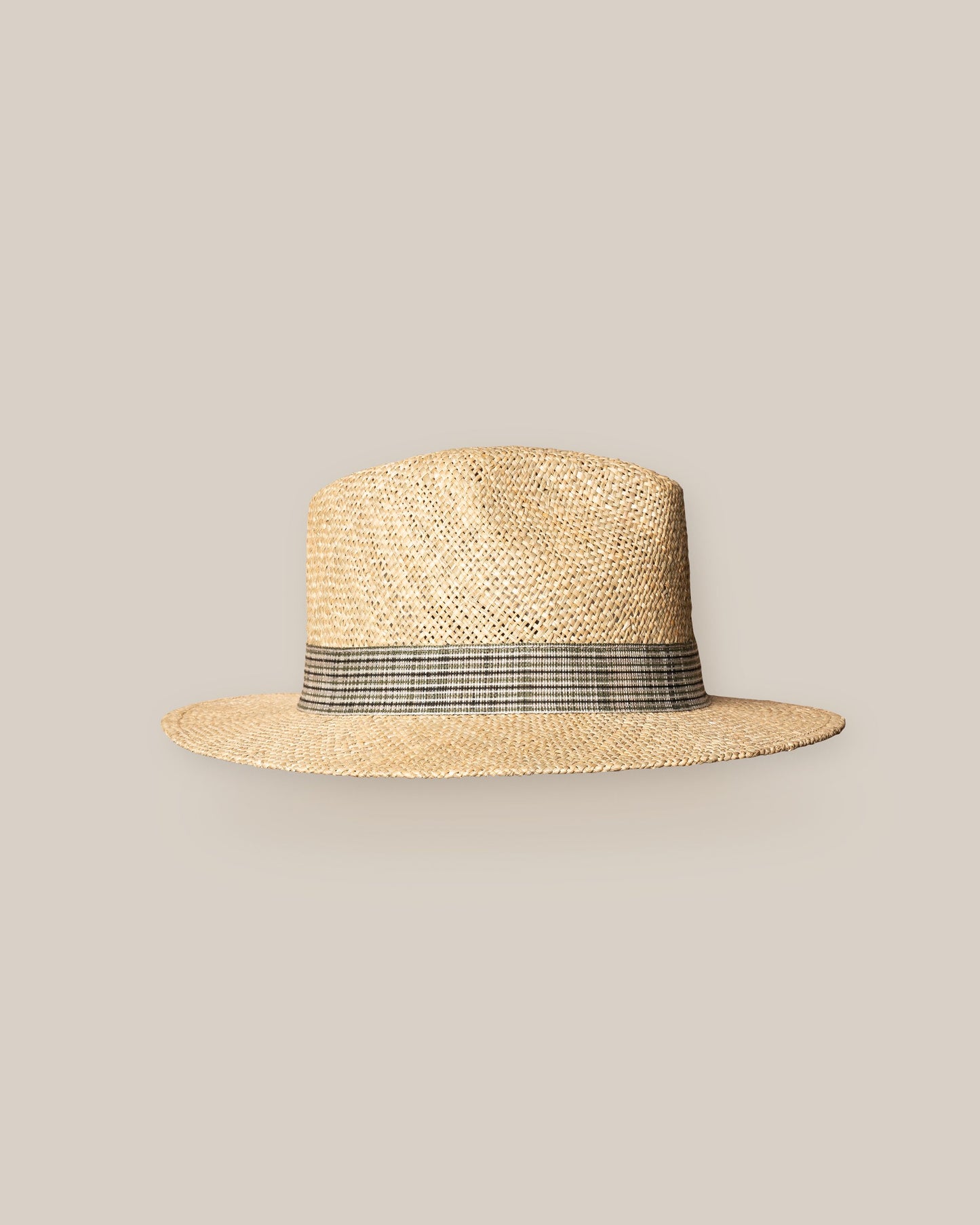Light Green Panama Straw Hat