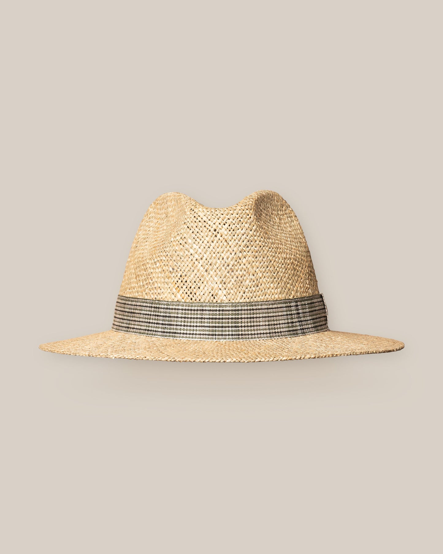 Light Green Panama Straw Hat