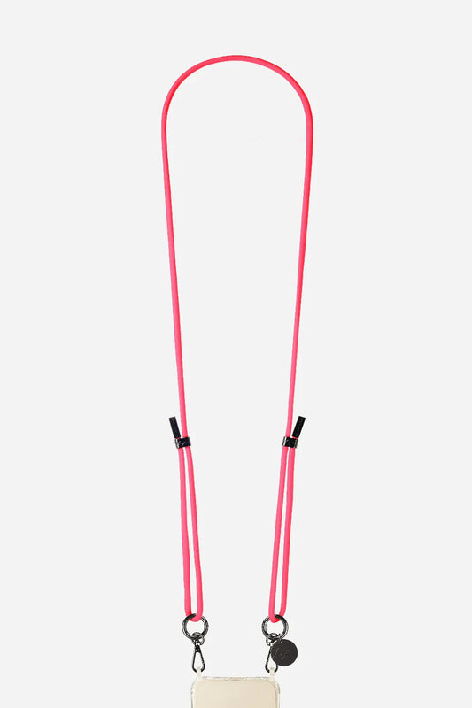 Nae Pink Fluro Cord Chain