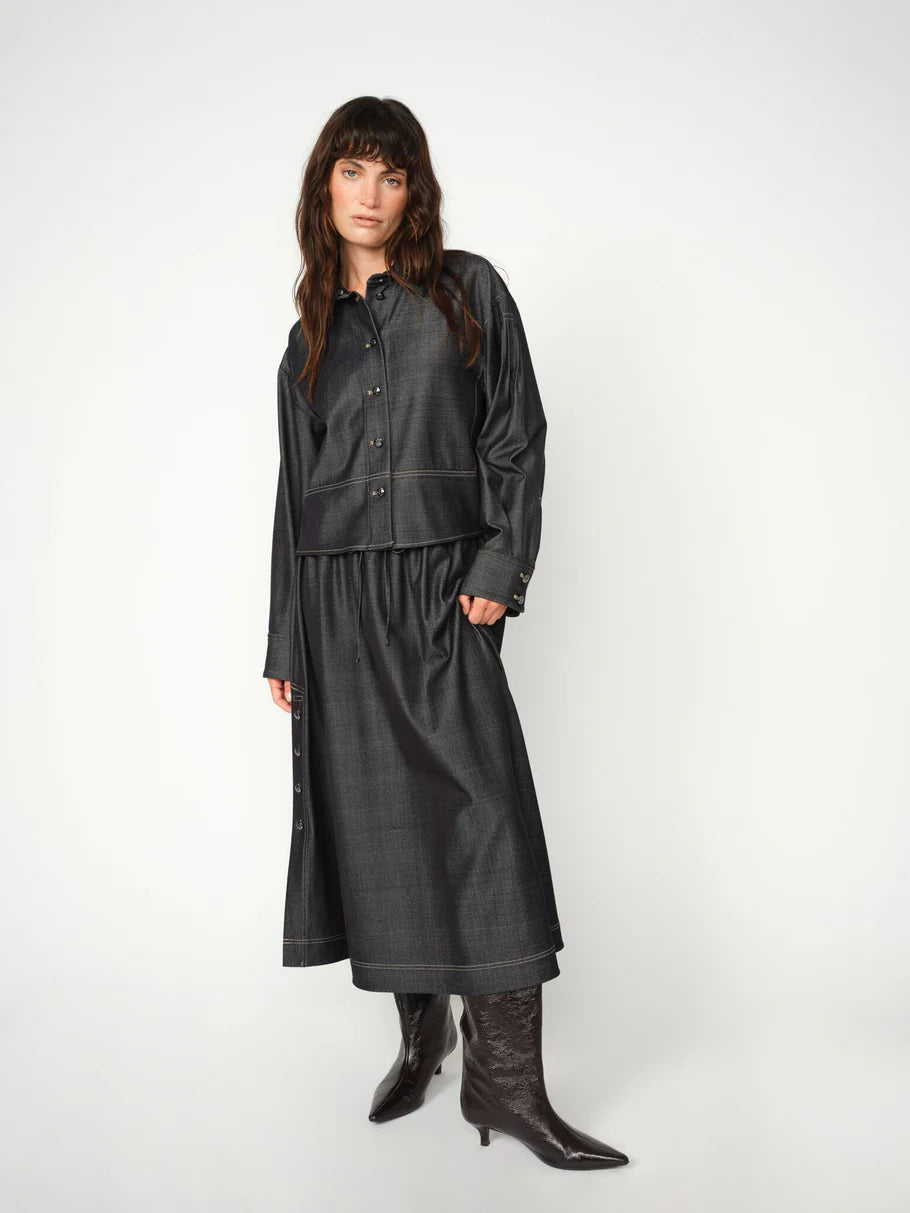 Poy Cilla Denim Skirt