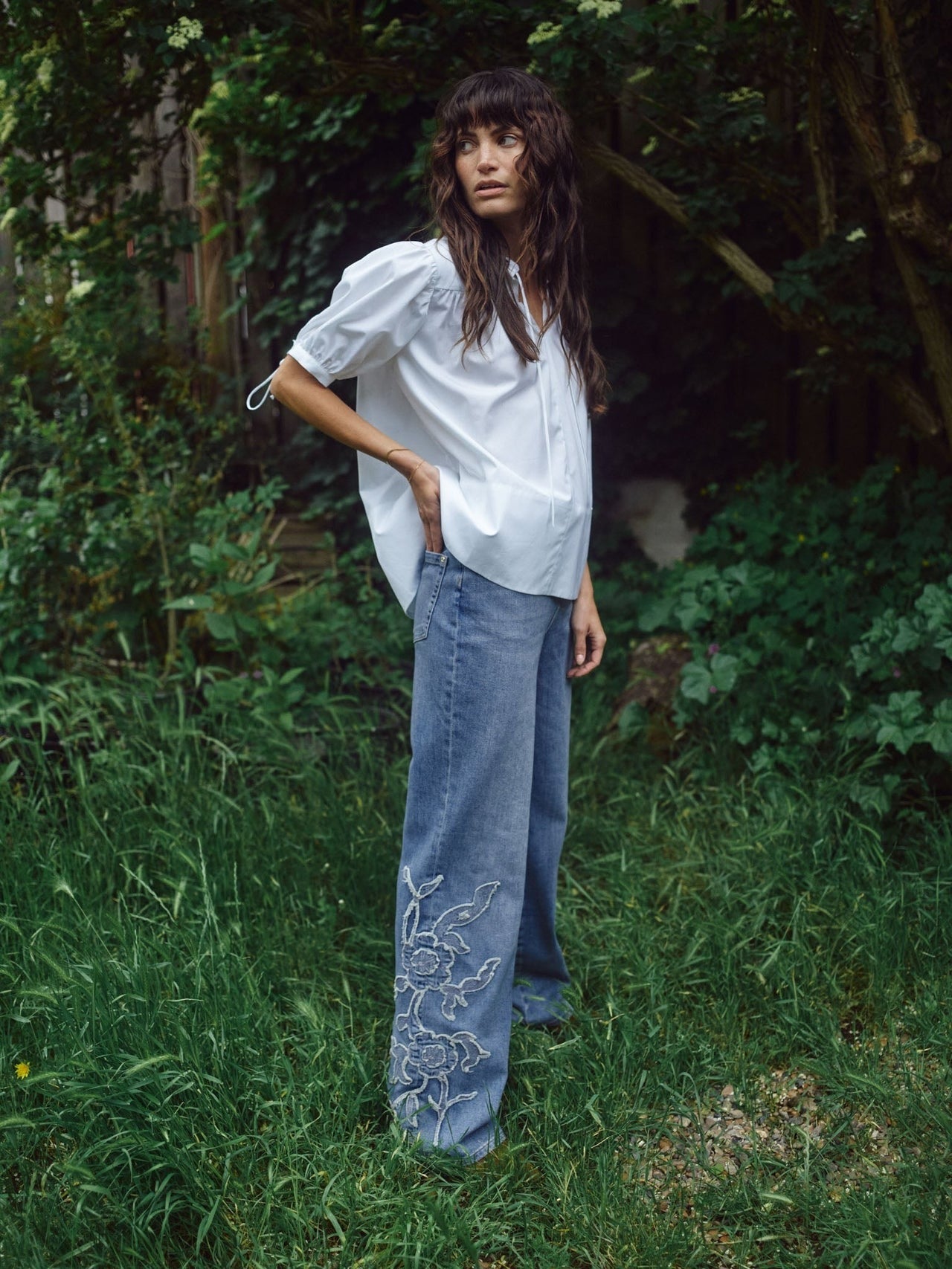 MMRelee Blossom Straight Fit Jeans