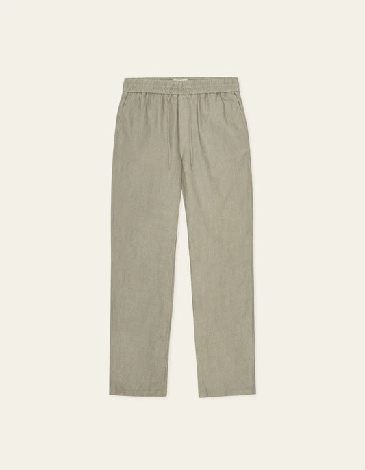 Patrick Linen Pants - Laurel Oak