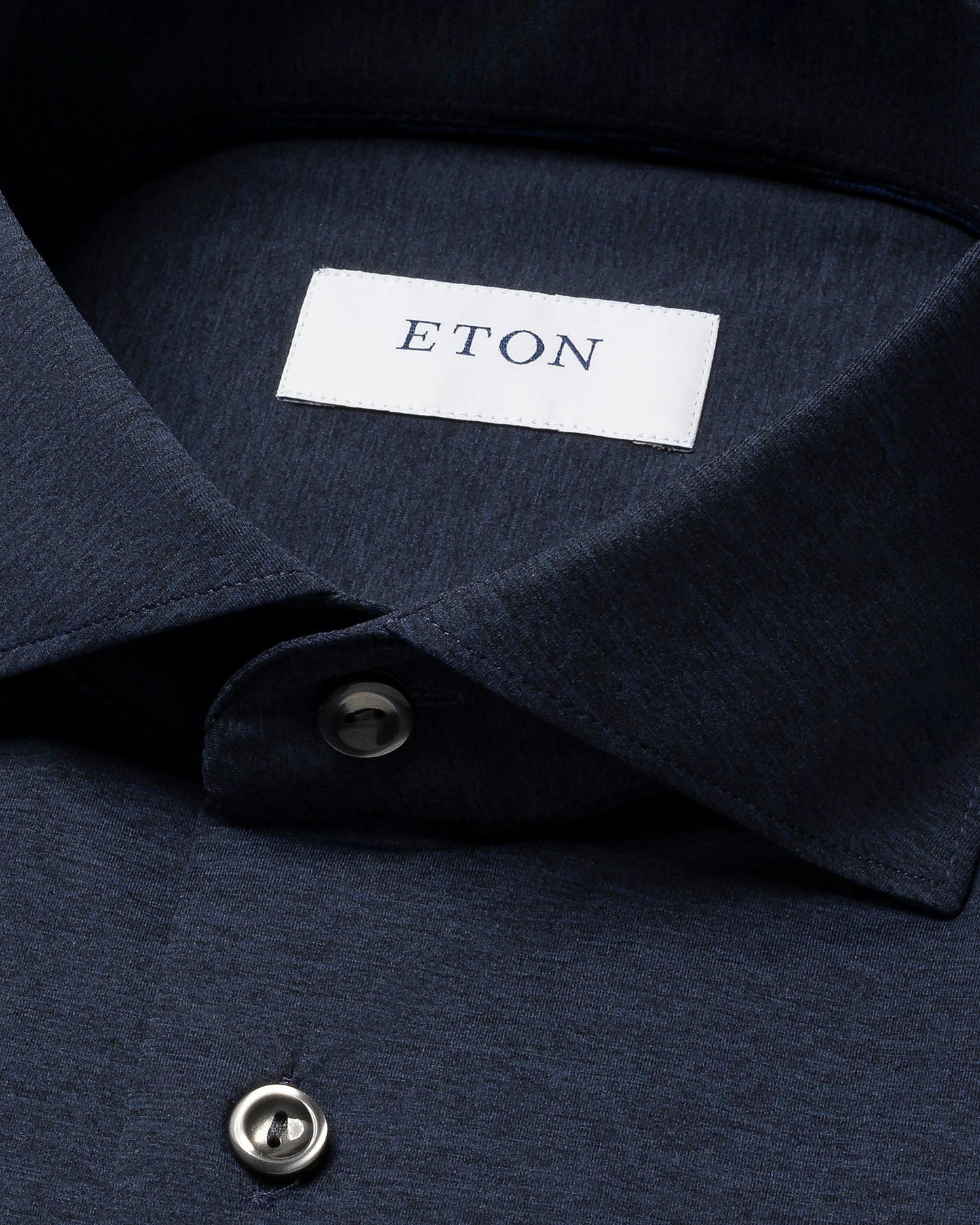 Four Way Stretch Shirt Trim Navy