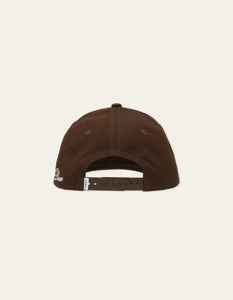 Baseball Cap Suede II - Brown/White