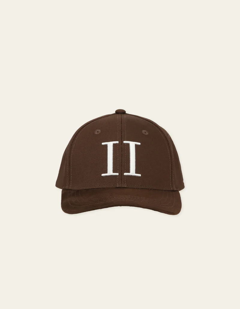 Baseball Cap Suede II - Brown/White