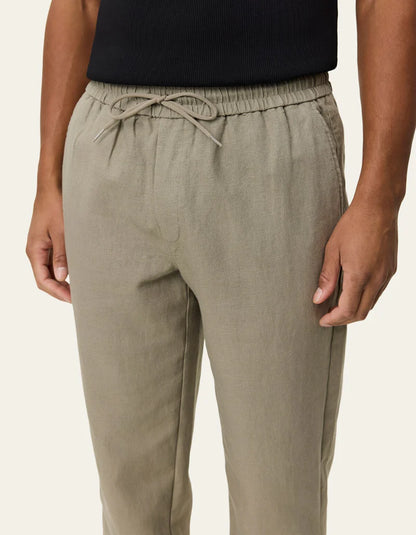 Patrick Linen Pants - Laurel Oak