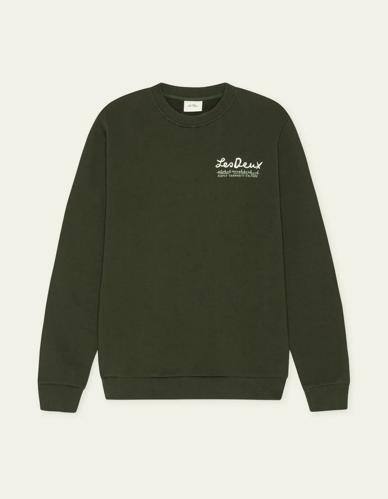 Rural Sweatshirt Rosin Green