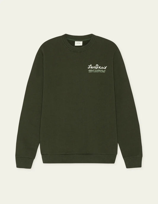 Rural Sweatshirt Rosin Green