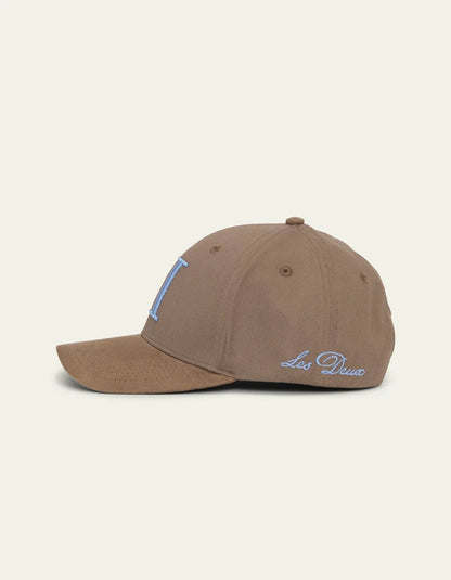 Baseball Cap Suede II - Brown/Blue