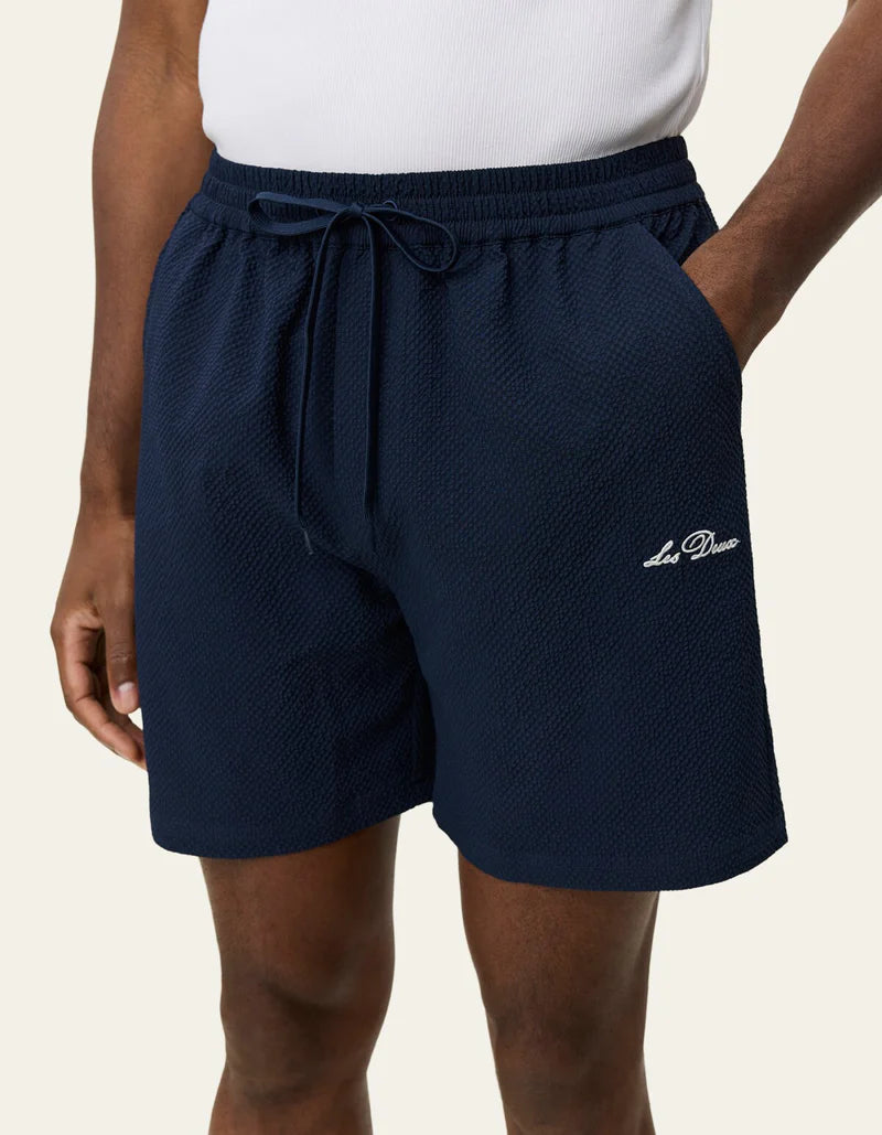 Stan Seersucker Swim Shorts
