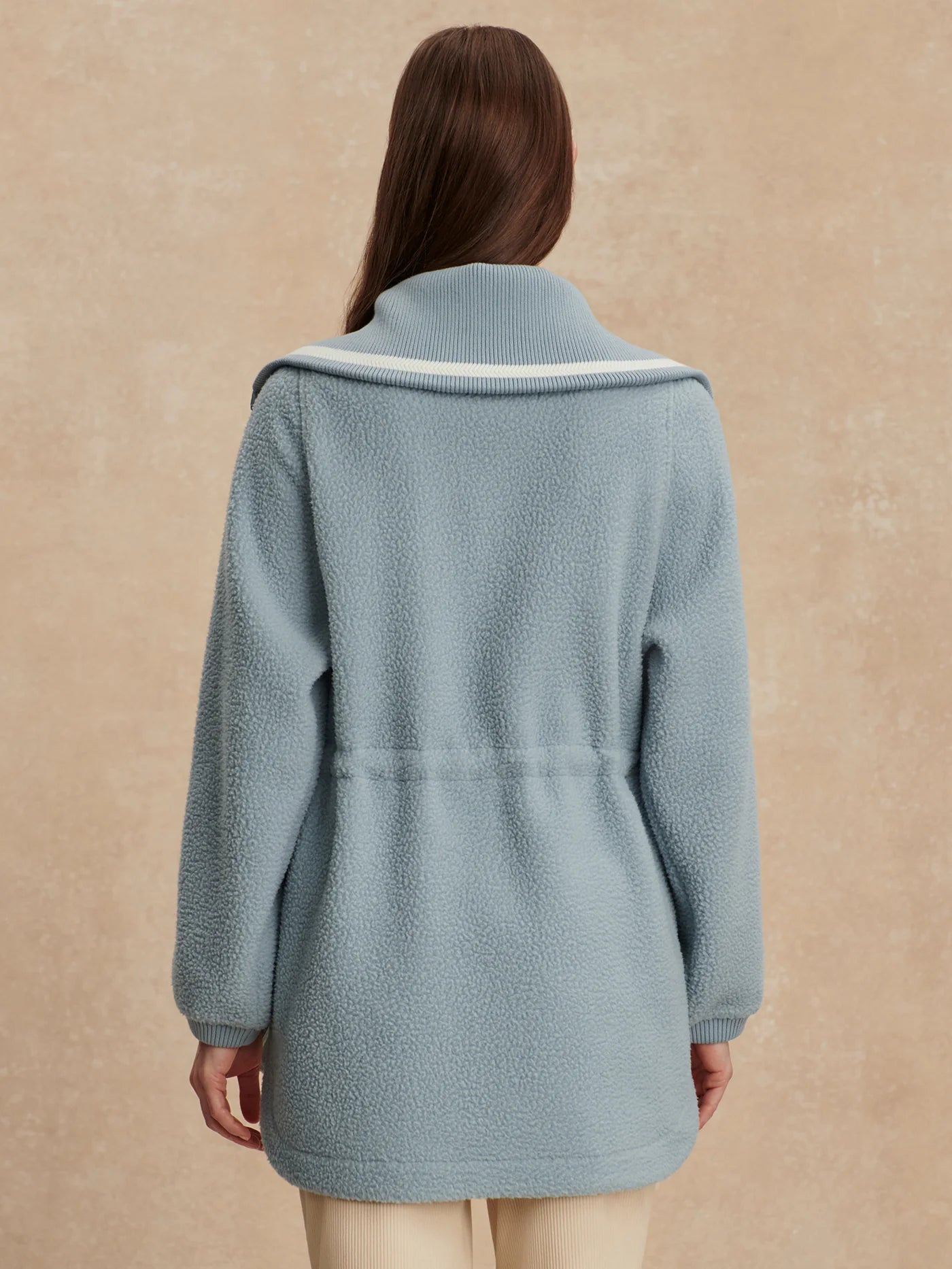 Ashby Half Zip Fleece - Ashley Blue