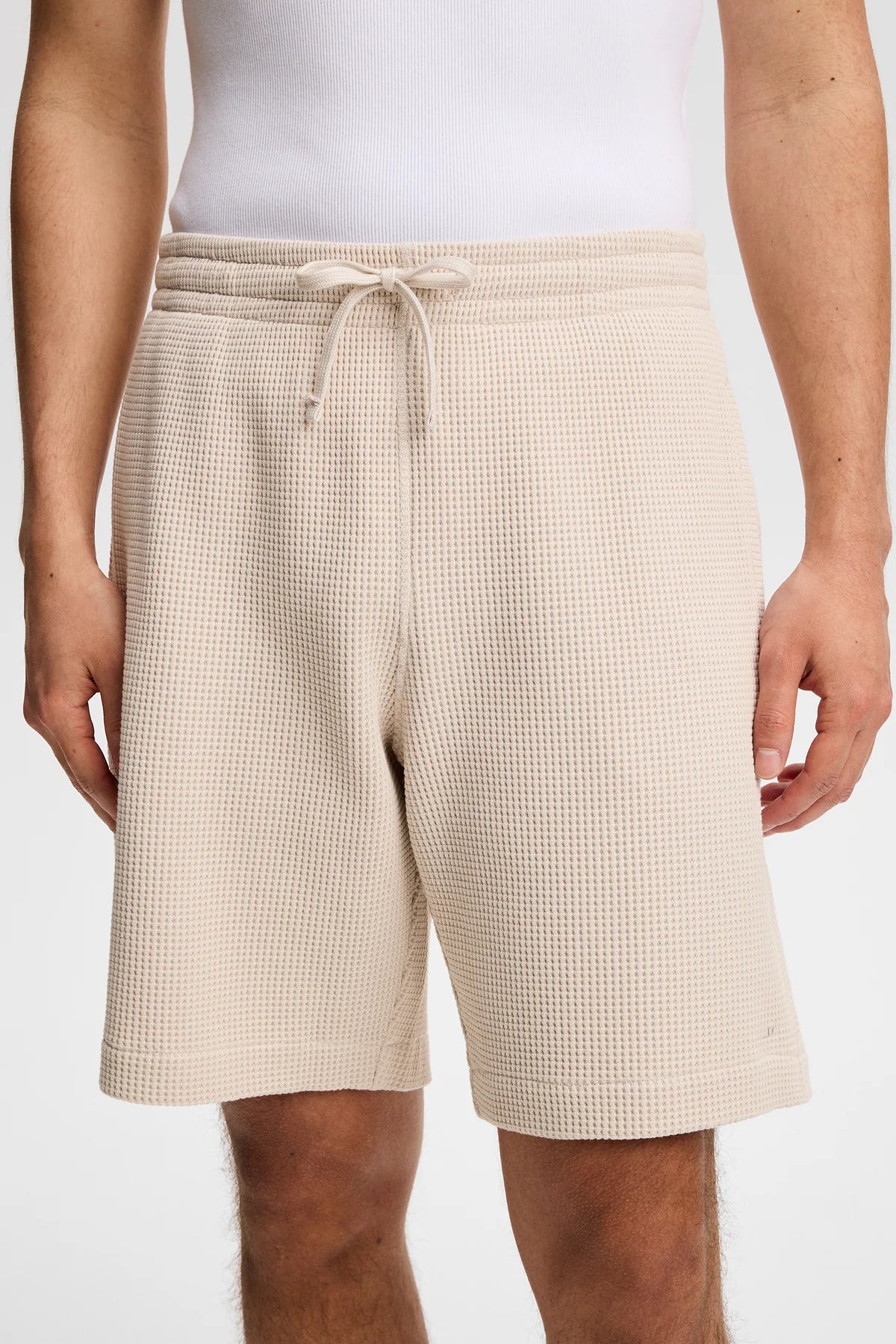 Simon Waffle Shorts Moonbeam