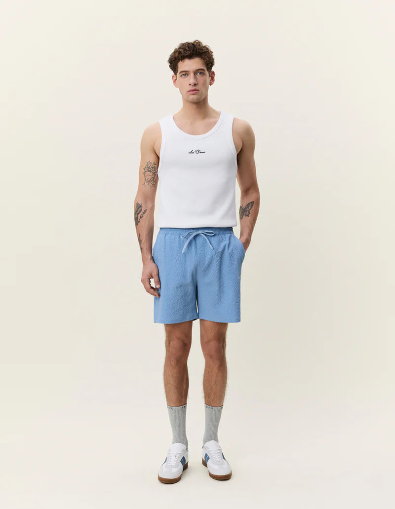 Seersucker Swim Shorts