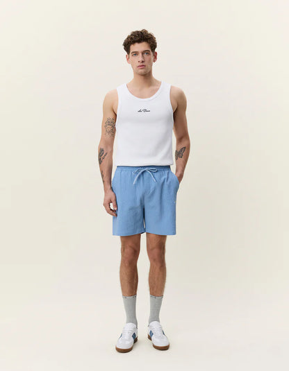 Seersucker Swim Shorts