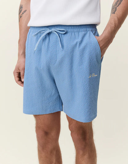 Seersucker Swim Shorts