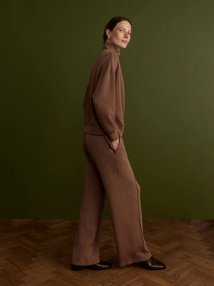 The Wide Leg Pant 30 - Golden Bronze