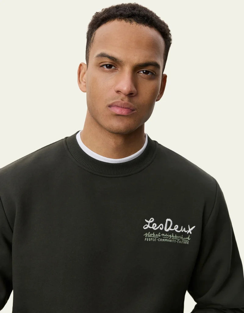 Rural Sweatshirt Rosin Green