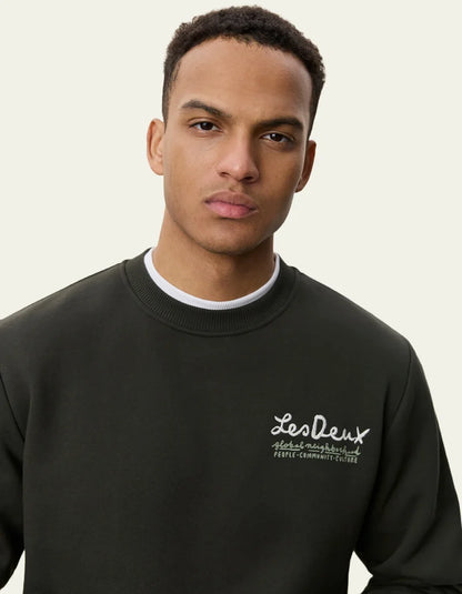 Rural Sweatshirt Rosin Green
