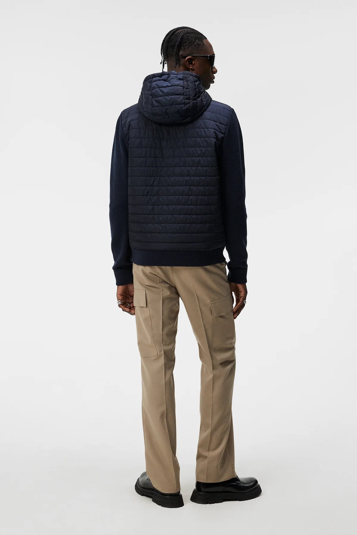 Pierre Knitted Hybrid Jacket