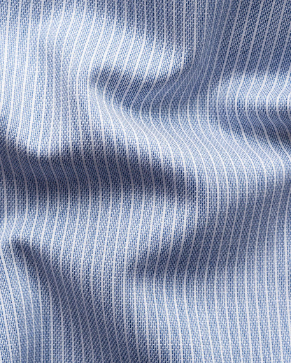 Striped Cotton Lyocell Tencel Shirt