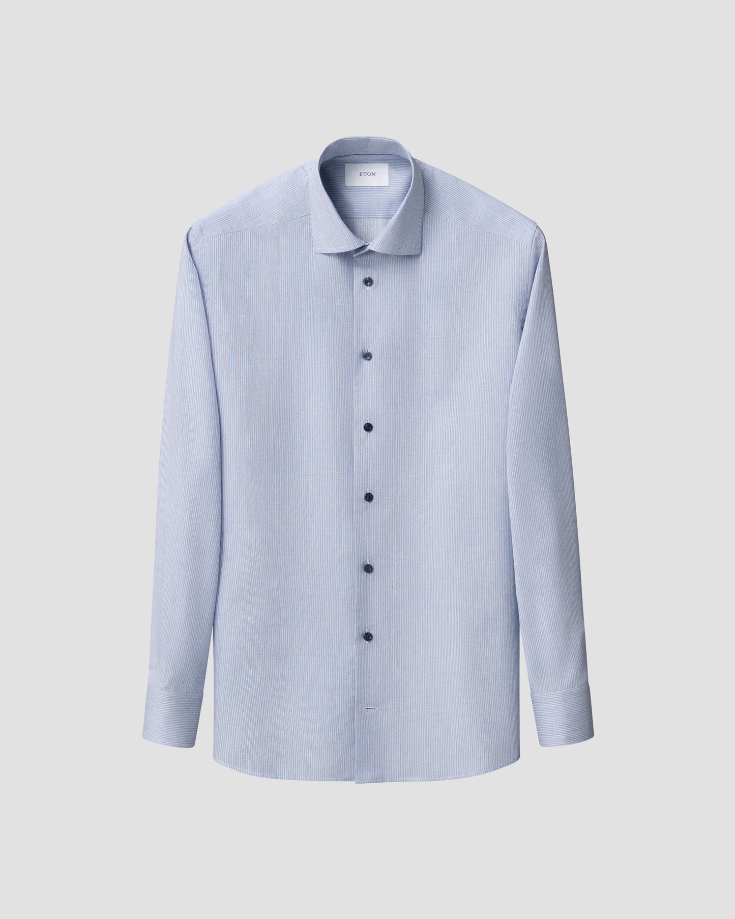 Striped Cotton Lyocell Tencel Shirt