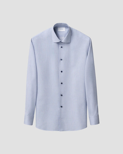 Striped Cotton Lyocell Tencel Shirt