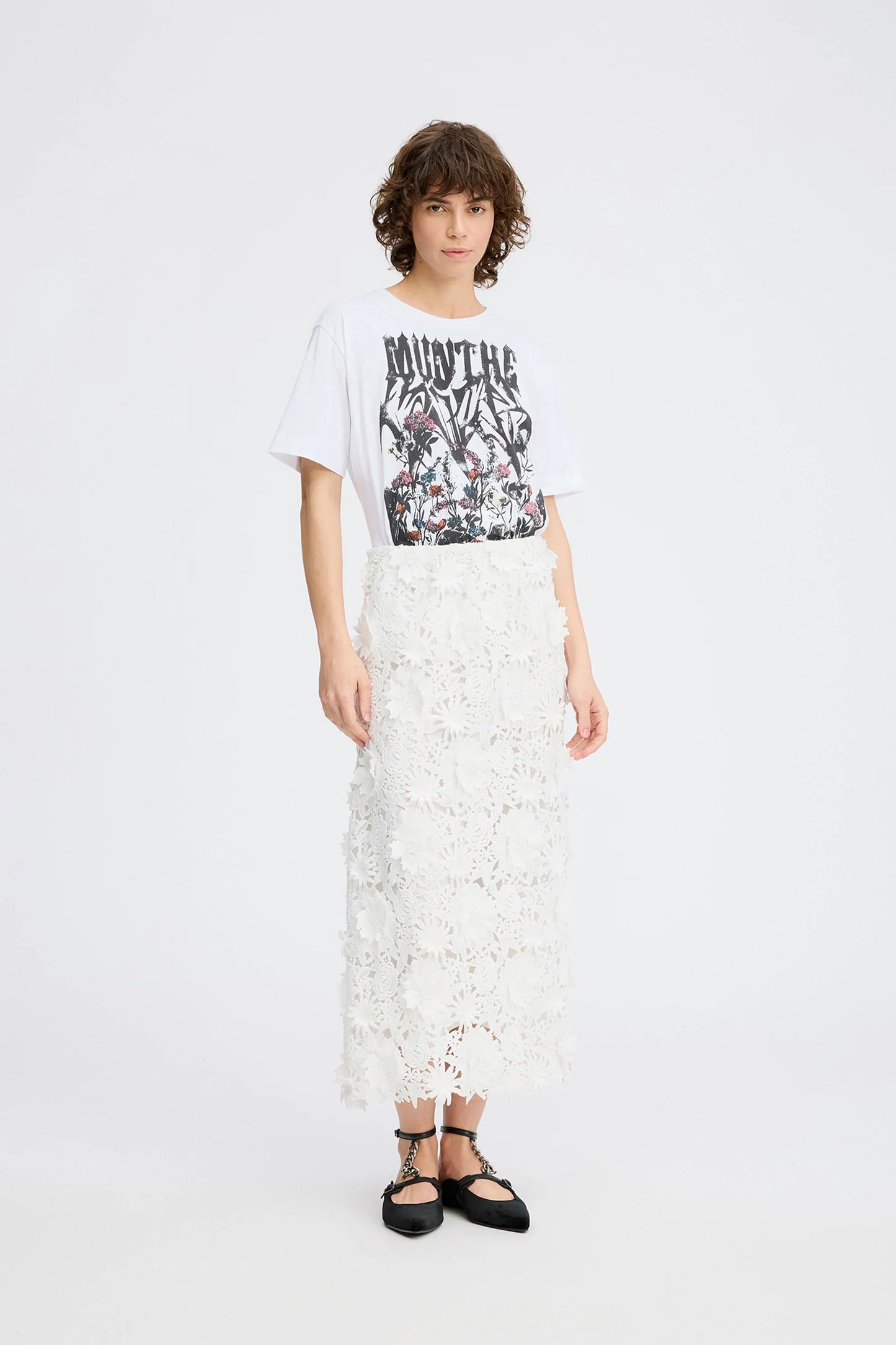 Prize Printed White T-shirt