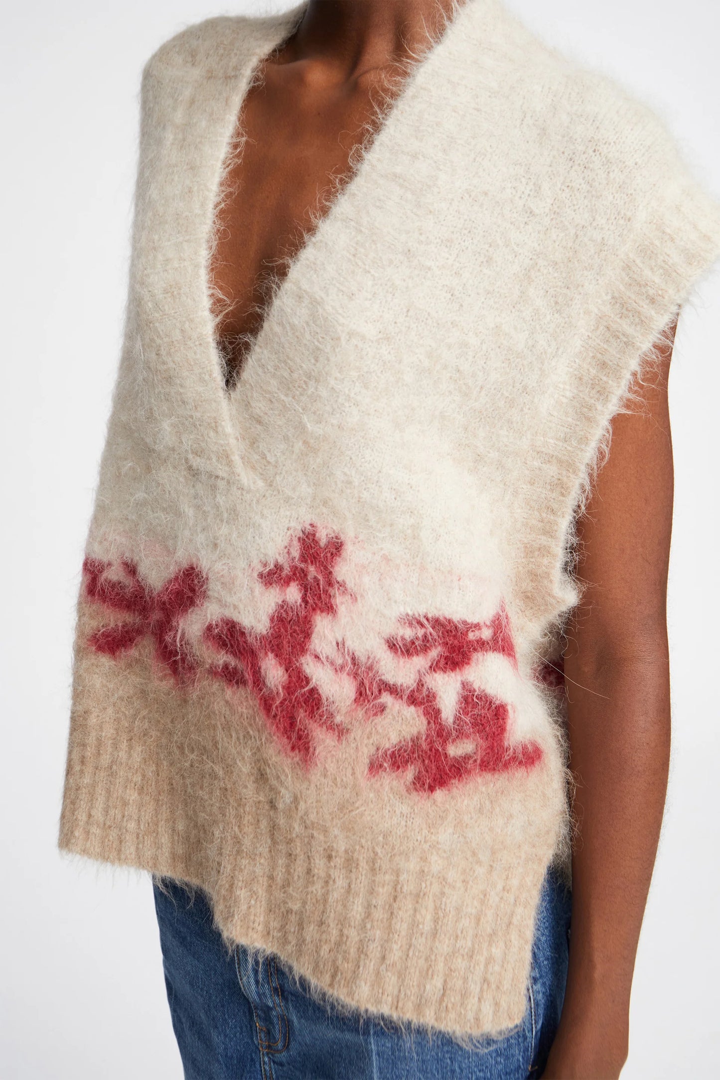 Purulia Knitted Vest Pullover