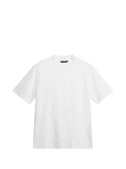 Ace Mock Neck T-Shirt White