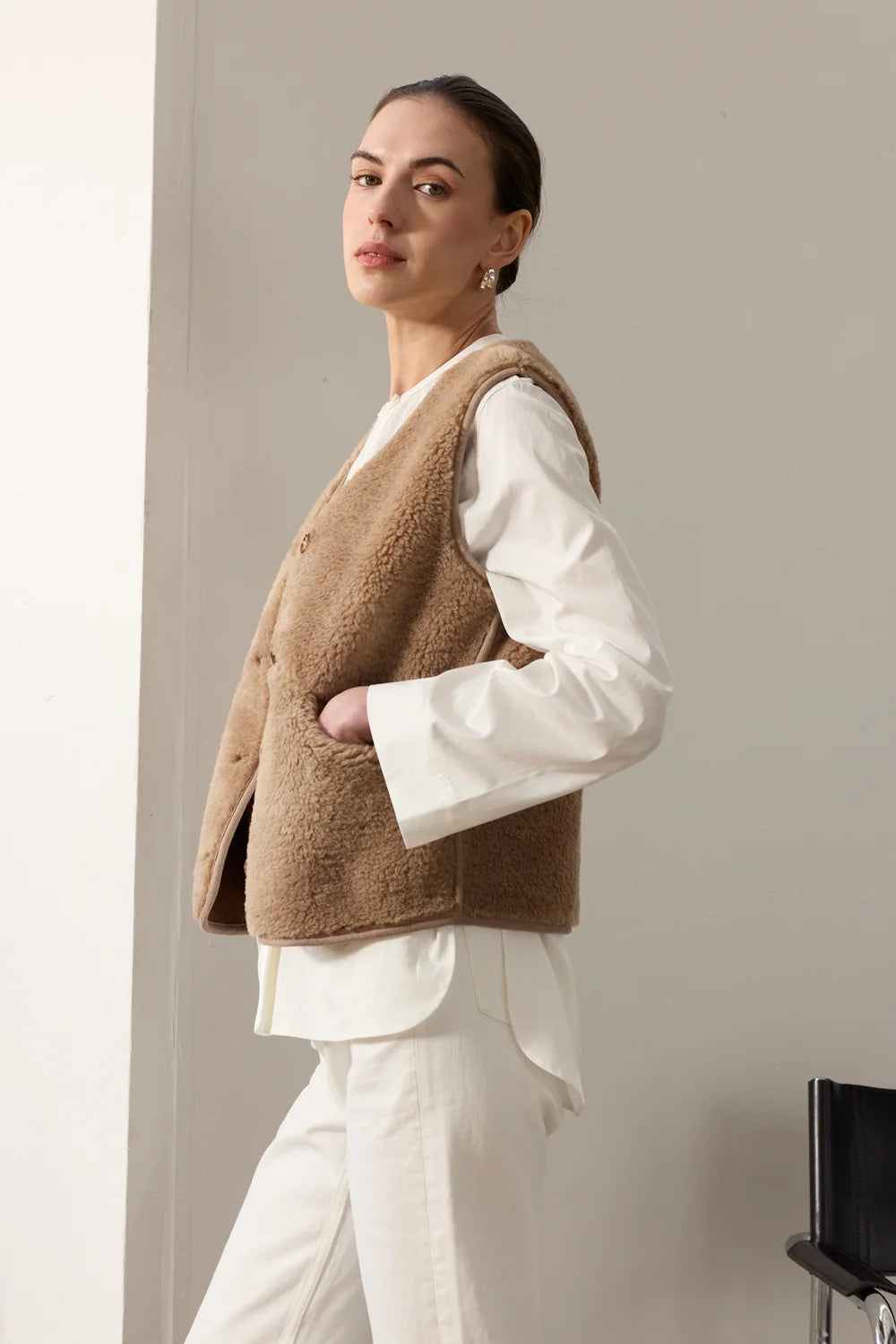 Country Gilet Pecan