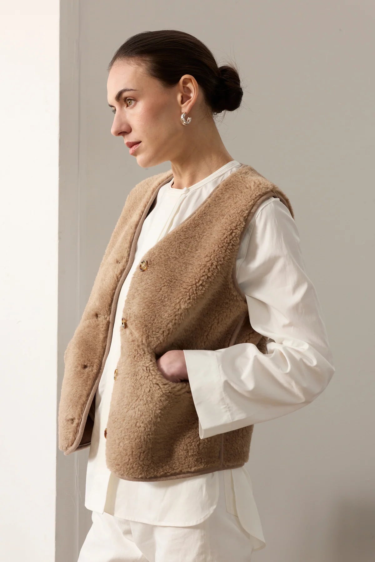 Country Gilet Pecan