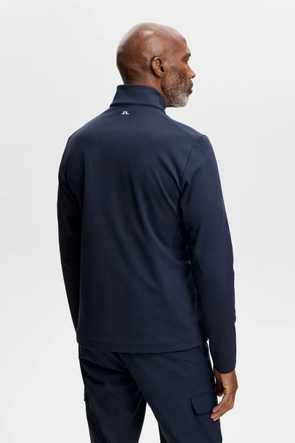 Leon Quarter Zip Mid Layer Navy