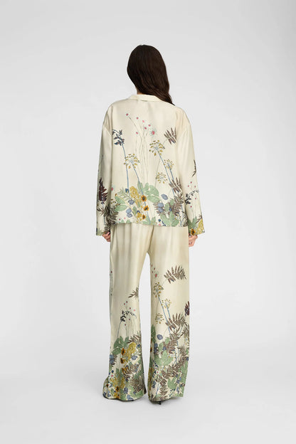 Faiza Top - Print Creme