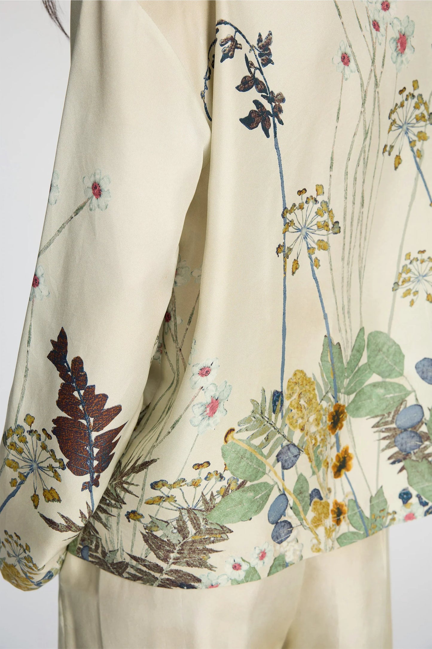 Faiza Top - Print Creme