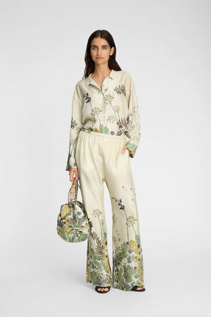 Faiza Top - Print Creme