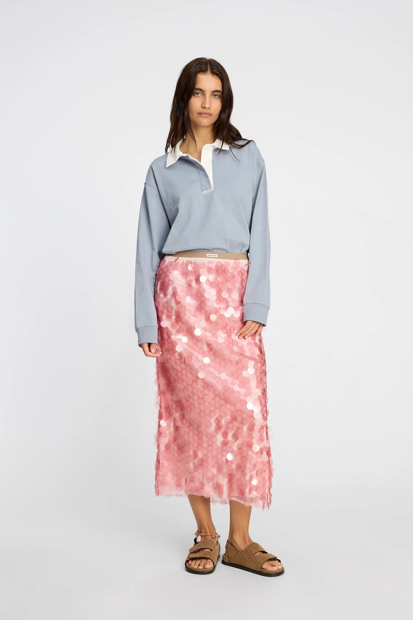Bomi Sequin Skirt