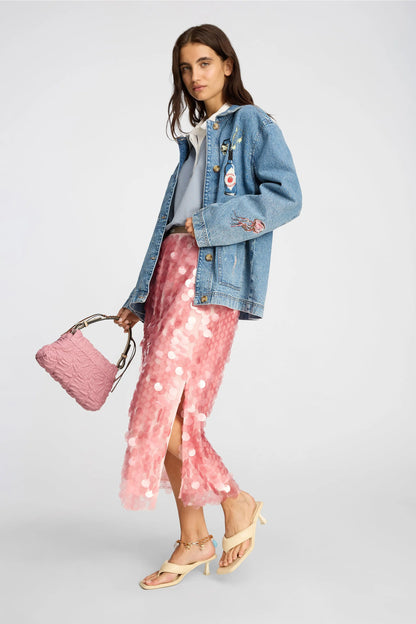 Bomi Sequin Skirt