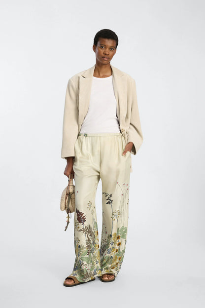 Fabert Pants - Print Creme