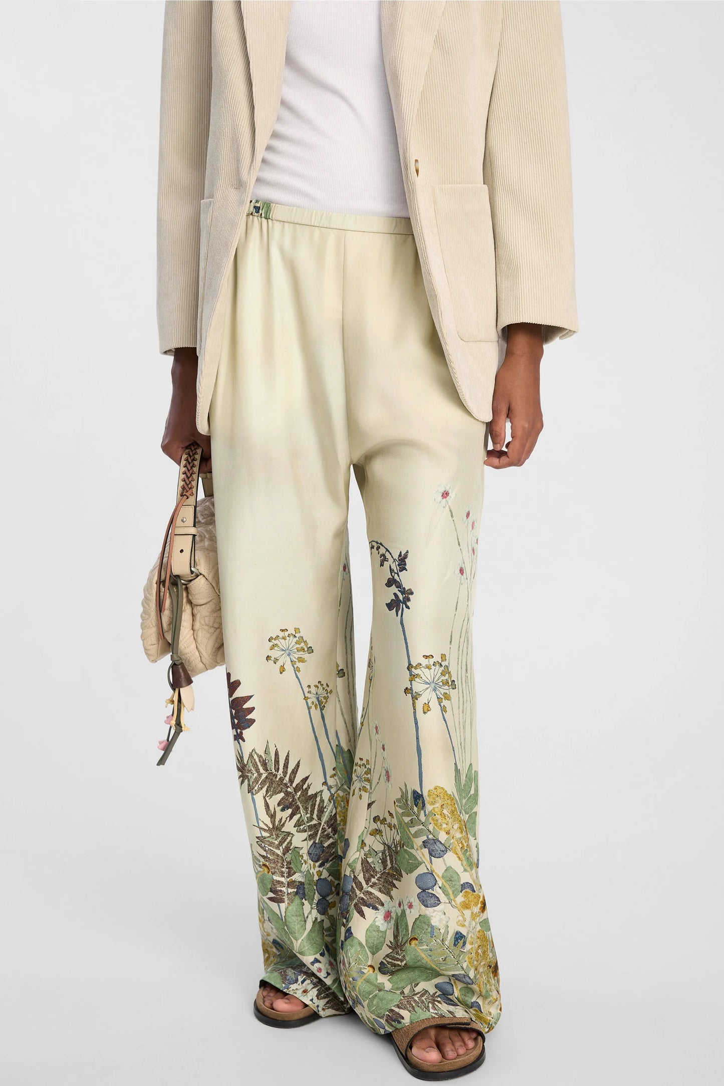 Fabert Pants - Print Creme