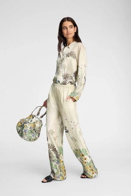 Fabert Pants - Print Creme