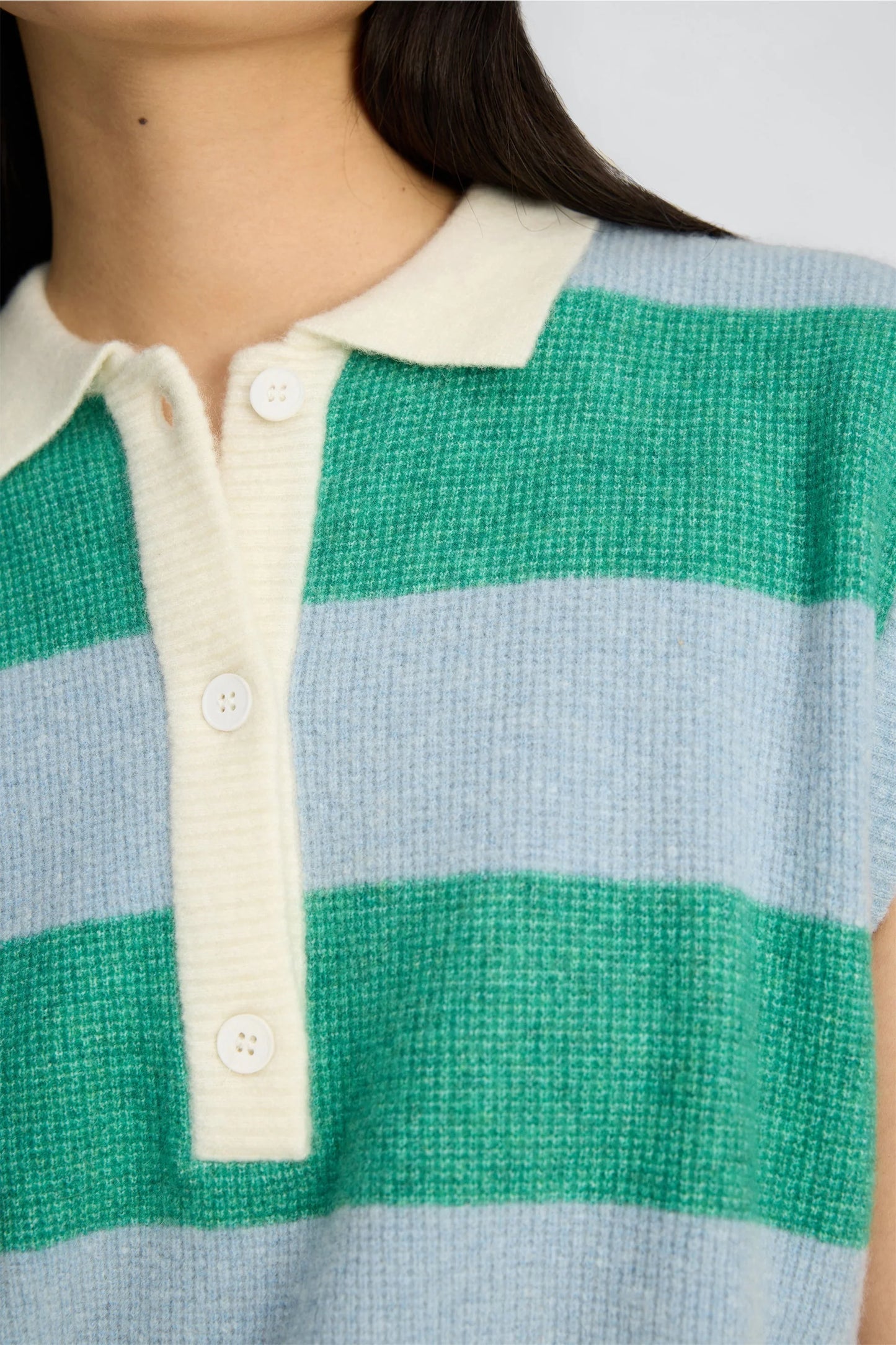 Bracha Knit - Stripe Green