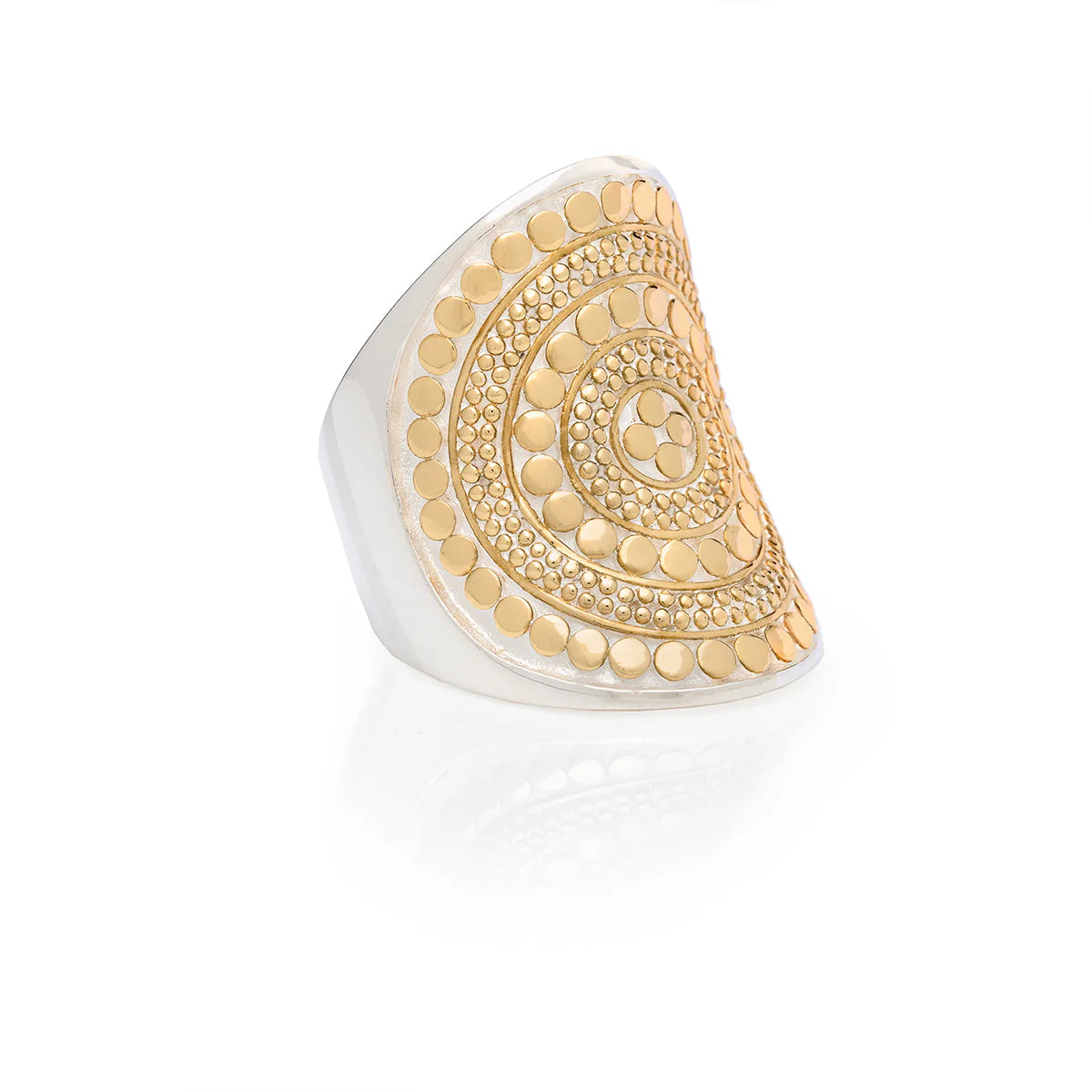 Classic Saddle Ring Gold