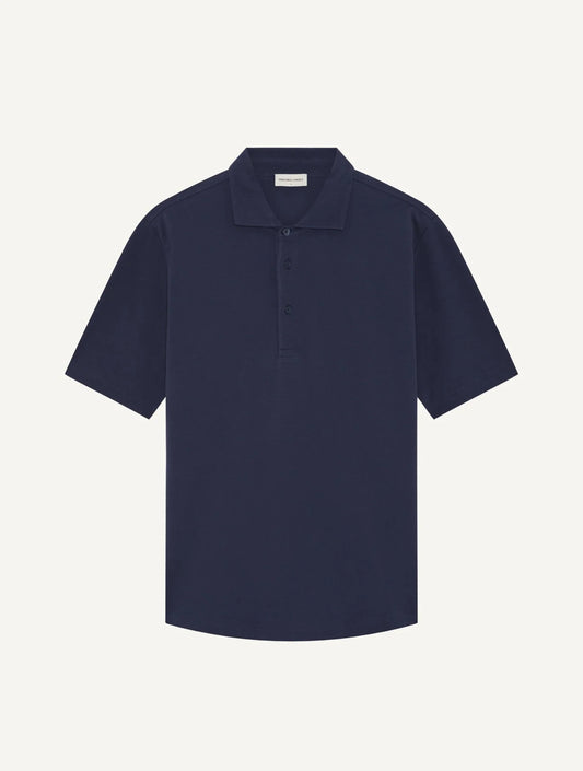 Luca Cotton Pique Polo
