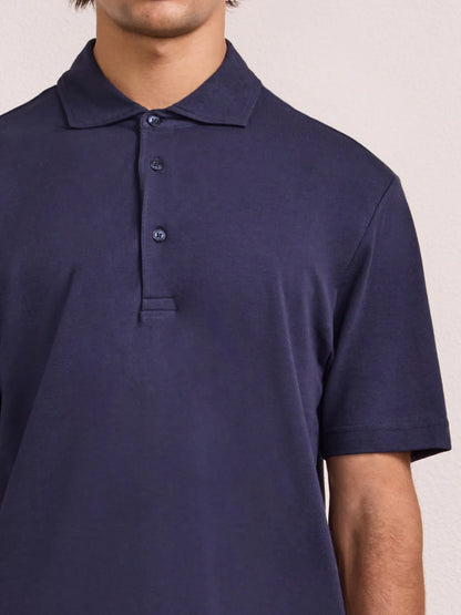 Luca Cotton Pique Polo