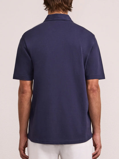 Luca Cotton Pique Polo