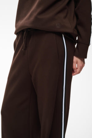 Aggie Vincent Pant Chocolate Brown