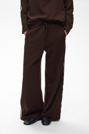 Aggie Vincent Pant Chocolate Brown
